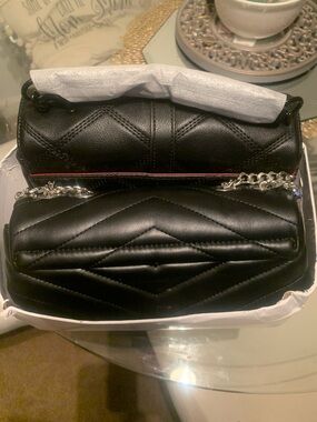 Black Quilted Chain Shoulder Bag - Unbranded 2 bags for sale